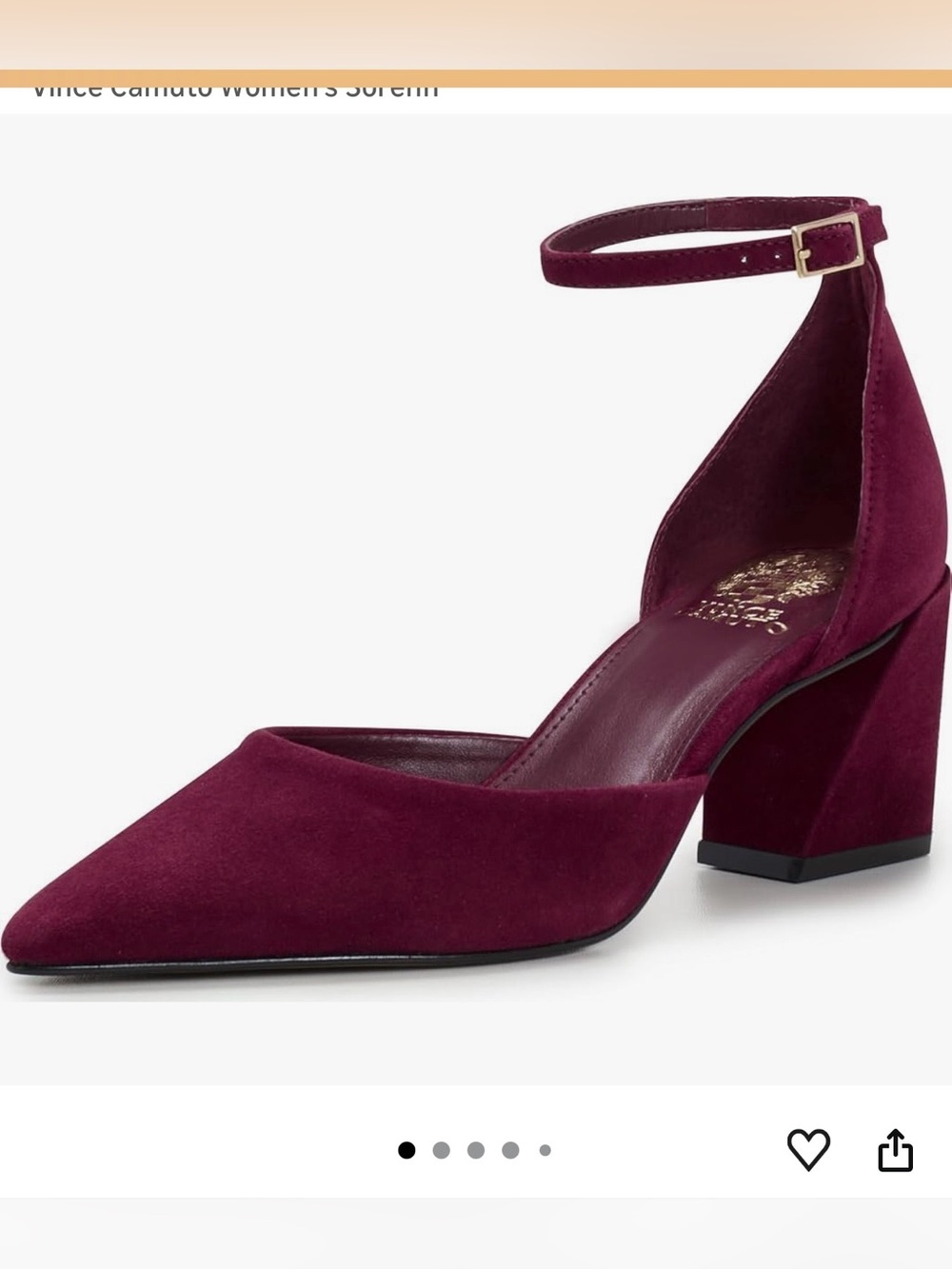 Vince Camuto heels. Size 9M. NWOT